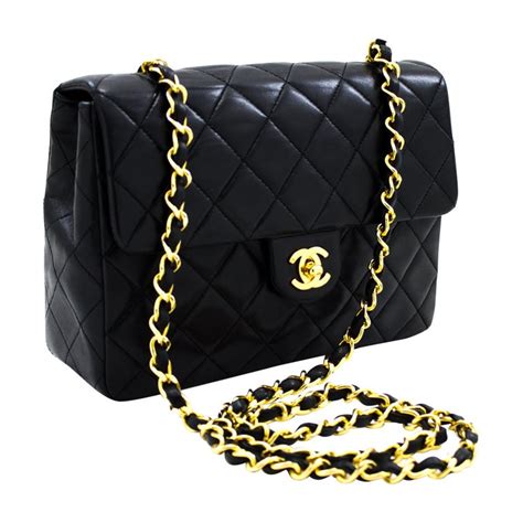 chanel square bag black|chanel square bag crossbody.